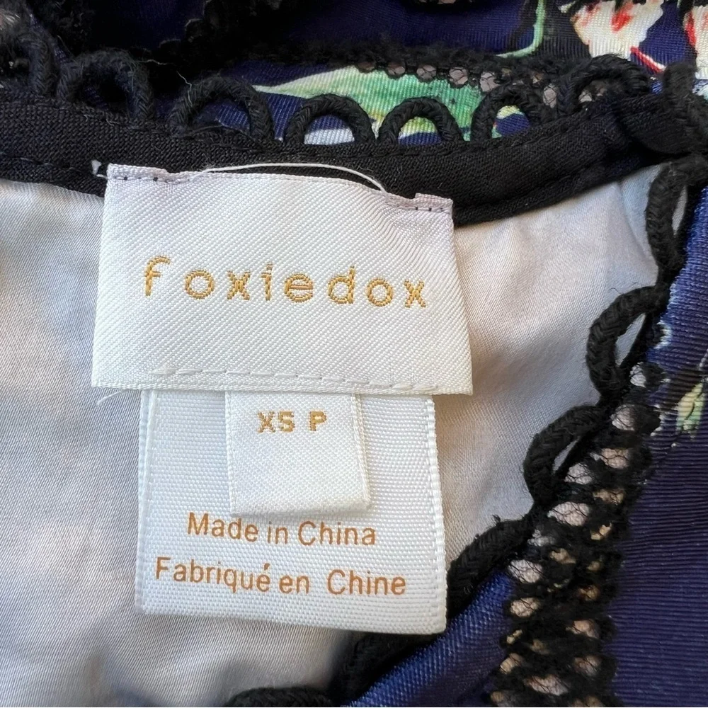 Anthropologie Foxiedox Bryonia Open Back Dress Women Size XS